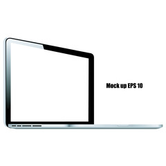 monitor vector ,mockup monitor , screen monitor , EPS10