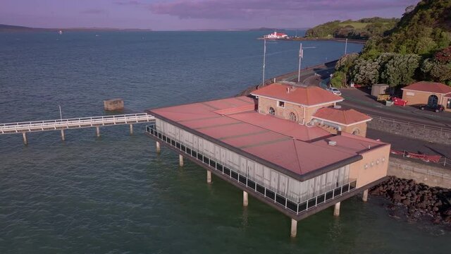 Aerial: Venue On Bastion Point, Okahu Bay, Auckland, New Zealand