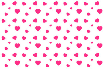 Happy valentine's day heart pattern background for