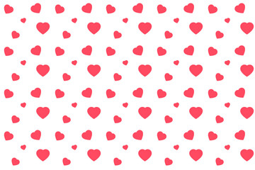 Happy valentine's day heart pattern background for