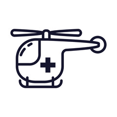 cute ambulence helicopter