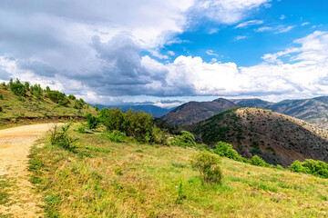 Picturesque mountain landscape , Mediterranean landscape