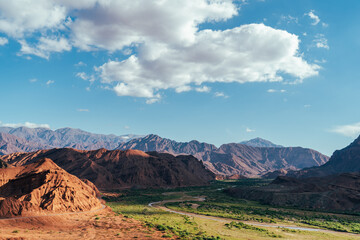 landscape in the mountains