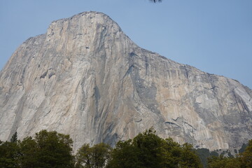 カリフォルニア州　ヨセミテ国立公園　エルキャピタン　散策