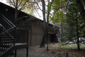 カリフォルニア州　ヨセミテ国立公園　ロッジ