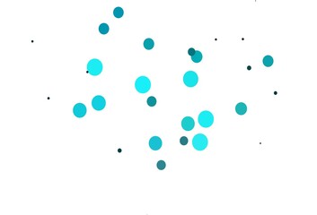 Light Blue, Green vector layout with circle shapes.