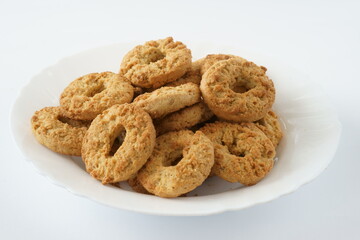 Biscotti con farina integrale di grano tenero