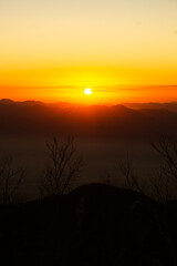 朝日　輝き　ご来光