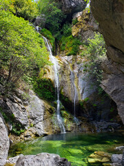 waterfall in the forest