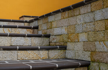 Escaleras en ladrillo