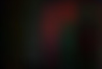 Dark Black vector blurred shine abstract pattern.