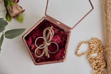 christmas decoration on the wall