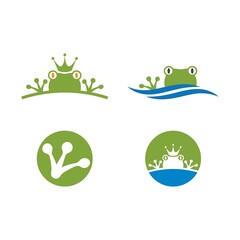 Frog Logo Template