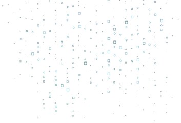 Light Blue, Green vector cover with polygonal style.