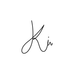 R or K initial signature