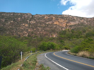 Beautiful landscape with mountains, 
hills,plateaus and valleys in the background