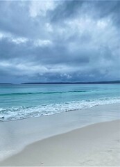 Storm coming in from the horizon