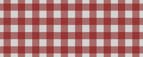 Banner, plaid pattern. Light grey on Maroon color. Tablecloth pattern. Texture. Seamless classic pattern background.