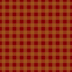 Plaid pattern. Maroon on Brown color. Tablecloth pattern. Texture. Seamless classic pattern background.