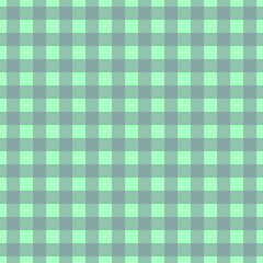 Plaid pattern. Mint on Light Slate Grey color. Tablecloth pattern. Texture. Seamless classic pattern background.