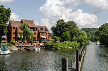 Apartments overlooking the River Thames at Marlow, Buckinghamshire