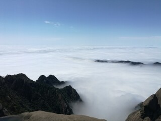 The sea of cloud, Huang Shan, China