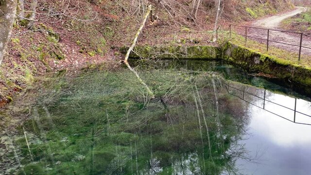 Donaubergland im Winter