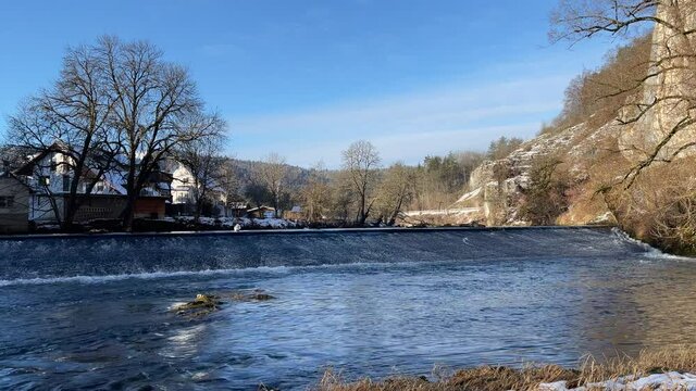 Donaubergland im Winter