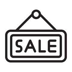 sale glyph icon