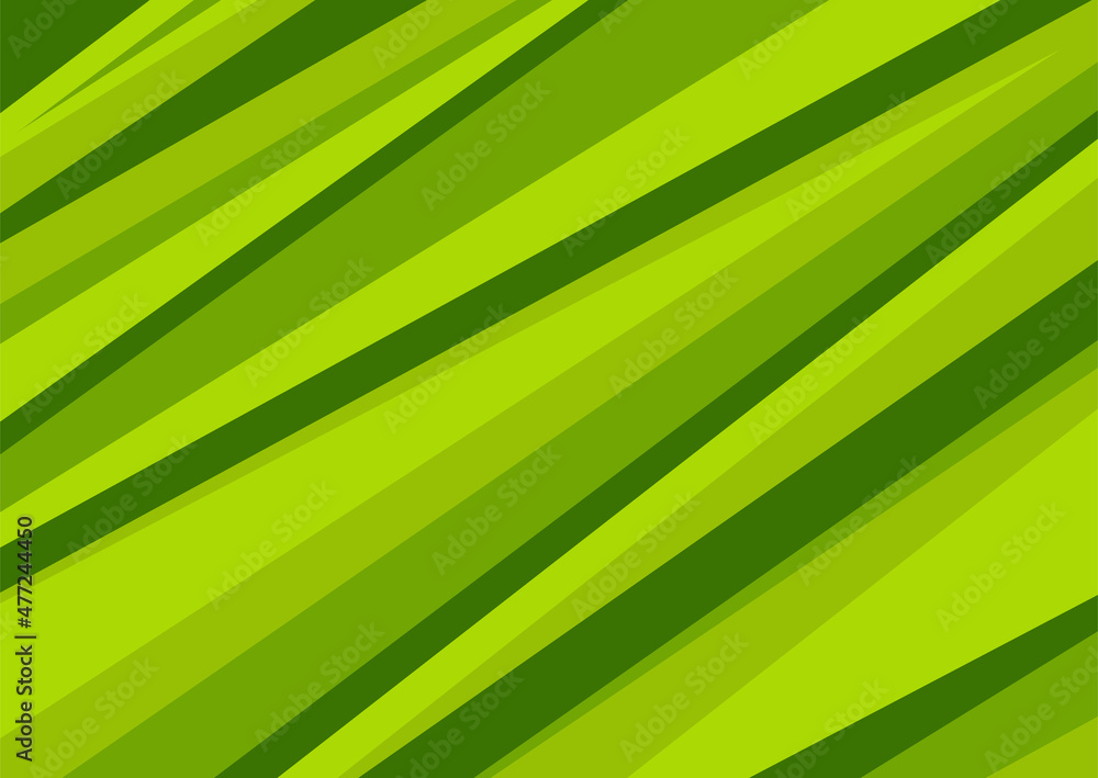 Poster minimalist background with abstract green stripe pattern