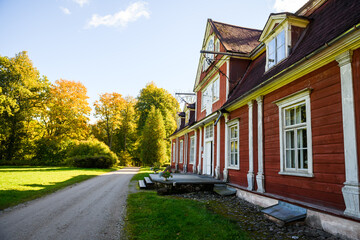 UNGURMUIZA, LATVIA. 26th September 2021. Ungurmuiza manor, Latvia.