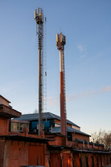 High slots with cellular radio transmitting equipment.