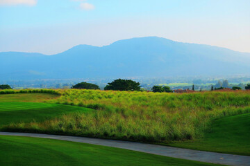 Landscape of a rural scenery  in Thailand