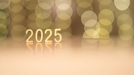 nowy rok 2025, napis, szczęśliwego nowego roku, happy new year, new year	 - obrazy, fototapety, plakaty