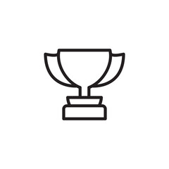trophy icon design vector templates