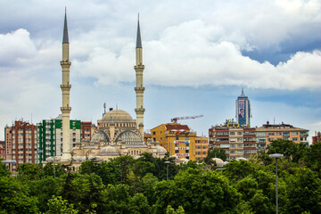 Fototapeta na wymiar a mosque in turkey