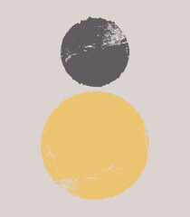 Minimal and natural illustrations for art printing, postcards, wallpaper, wall art. Wall decoration for home interior.