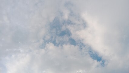 Clouds In The Blue Sky