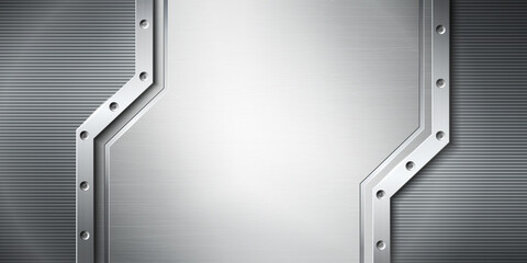 Metal background for industrial and technology designe.