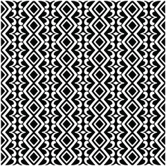 Seamless ethnic pattern color black and white.Can be used in fabric design for clothes, accessories; decorative paper, wrapping, background, wallpaper, Vector illustration.