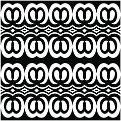 Seamless ethnic pattern color black and white.Can be used in fabric design for clothes, accessories; decorative paper, wrapping, background, wallpaper, Vector illustration.