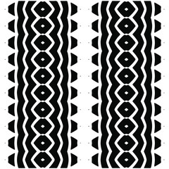 Seamless ethnic pattern color black and white.Can be used in fabric design for clothes, accessories; decorative paper, wrapping, background, wallpaper, Vector illustration.