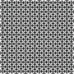 Seamless vector pattern in geometric ornamental style. Black  pattern.Design element for prints, backgrounds, template, web pages and textile pattern. Geometric art.