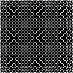 Seamless vector pattern in geometric ornamental style. Black  pattern.Design element for prints, backgrounds, template, web pages and textile pattern. Geometric art.