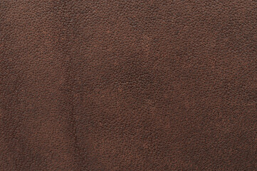 Dark brown leather texture