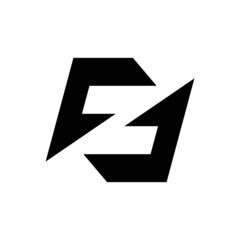 Letter Z logo. Icon design. Template elements. Geometric abstract logos 
