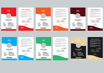 Business ID Card Template Design Print Ready