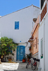 Fototapeta na wymiar Calle de pueblo andaluz