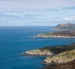 Fototapeta premium View of Chowiet Island, Semidi Islands, Gulf of Alaska, USA