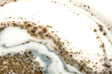 Galaxy. Star trek. Treasury of art. Swirls of marble. Abstract fantasia with golden powder. Extra special and luxurious- ORIENTAL ART. Ripples of agate. Natural luxury.